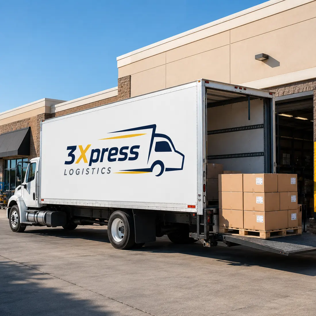 3Xpress Logistics box truck equipment